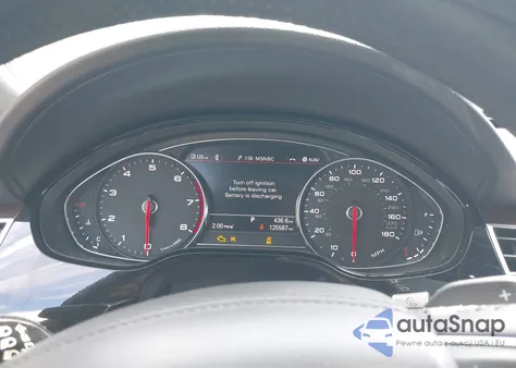 2015 Audi A8 L 3.0T из США, поврежденный, VIN WAU3GAFD6FN008993